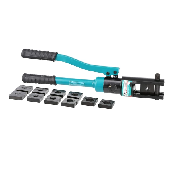 Hidrolik Papuç Sıkma Pensesi 16-300 mm Kablo Kesiti 70 KN Profesyonel Tip Krimp 7 Ton Elektrik Pano - Resim 3