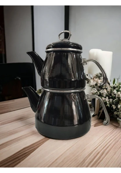 TAŞEV ROBİN 4567 ÇAYDANLIK TAKIMI SİYAH