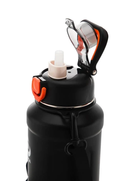 DAİMA AQUA TERMOS SİYAH 1000 ML - Resim 3