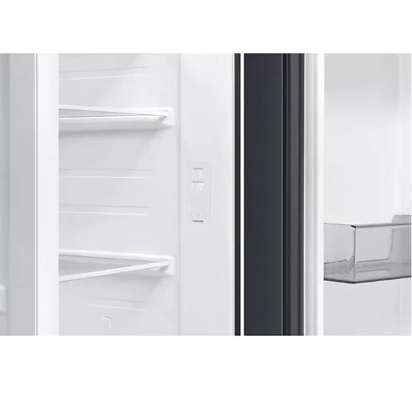 Samsung RS70F65QEFTR 655 Lt. E Enerji Gardırop No Frost Siyah Buzdolabı - Resim 8