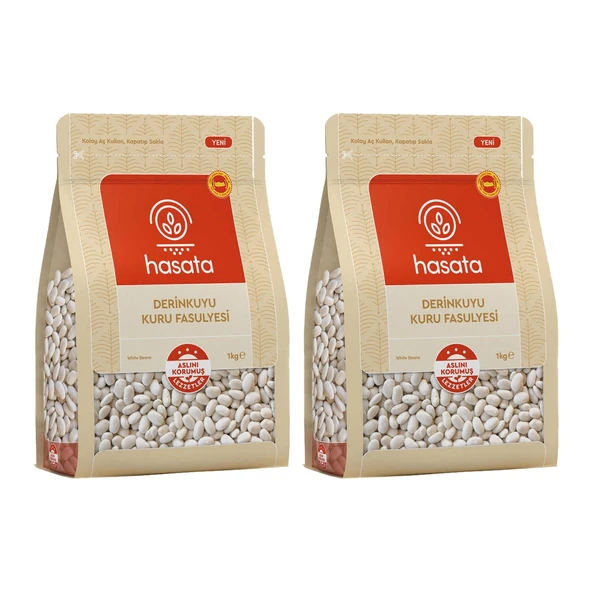 Hasata Derinkuyu Kuru Fasulye 1000 gr x 2 Adet - 1