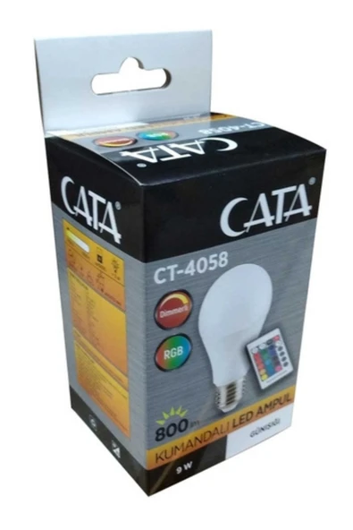 EL-ARTI 10 W RGB LED AMPUL - Resim 2