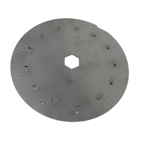 Türkay Havalı Mibzer Kabak Ekim Diski 304 Kalite 10 Delik 3.5 mm - Resim 2