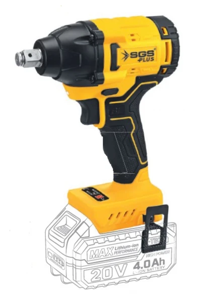 DARBELİ SOMUN SIKMA SETİ  20 VOLT (4.0Ah) - Resim 2