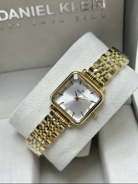 Daniel Klein Orijinal 2 Yıl Garantili Su Geçirmez Çelik Kordon Kadın Kol Saati - Resim 2