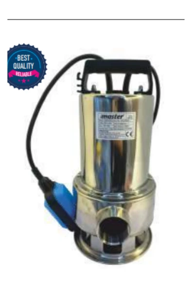 MASTER KİRLİ SU İNOX POMPA (1100 WATT- 220 VOLT) ürün görseli 1