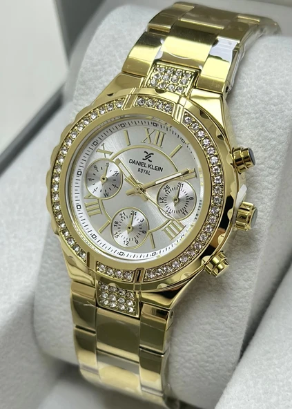 Daniel Klein Orijinal 2 Yıl Garantili Su Geçirmez Çelik Kordon Kadın Kol Saati ürün görseli 1