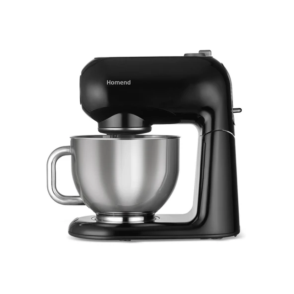 Homend Vintage Profashion 3027H Döküm Hamur Yoğurma Makinesi Siyah 1500W 5,5L - 9