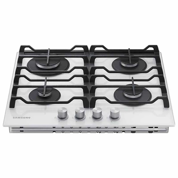 Samsung NA64M7100AW/TR 60 cm Beyaz Cam Ankastre Ocak - Resim 3