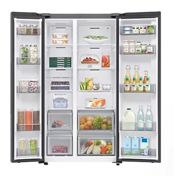 Samsung RS70F65QETTR Gardırop No Frost Inox Buzdolabı - 6