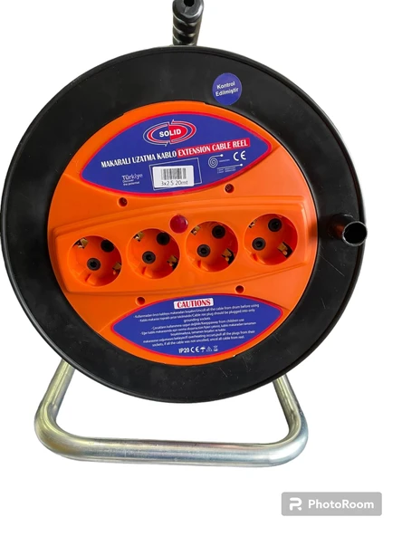 SOLİD  MAKARALI KABLO 20 METRE 3*2,5MM