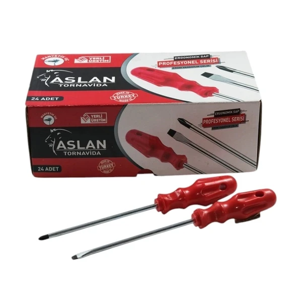 ASLAN 5*125 MM DÜZ TORNAVİDA
