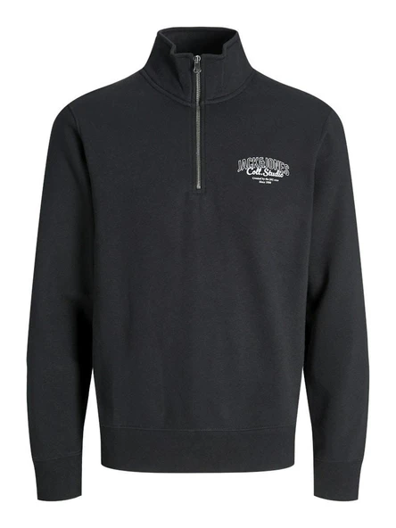 Jack Jones Makoto Halfzıp Fermuarlı Yaka Erkek Sweat 12278608 - 1