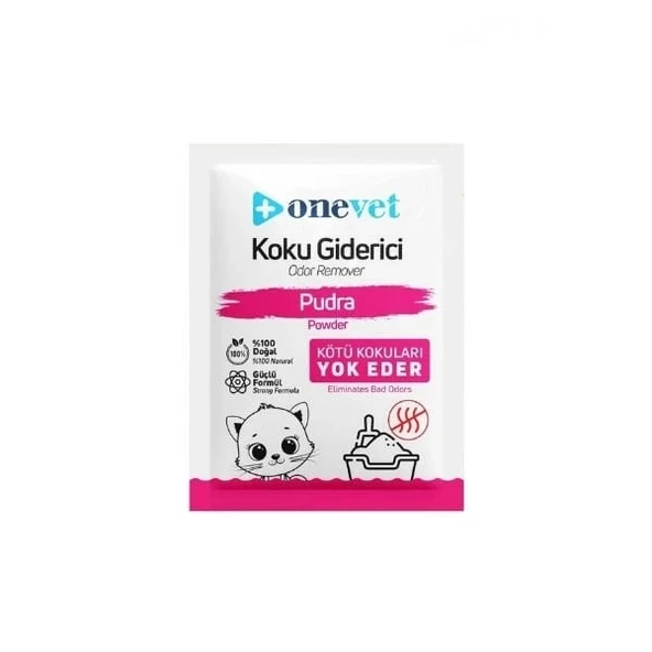 OneVet Kedi Kumu Koku Giderici 25 Gr Pudra