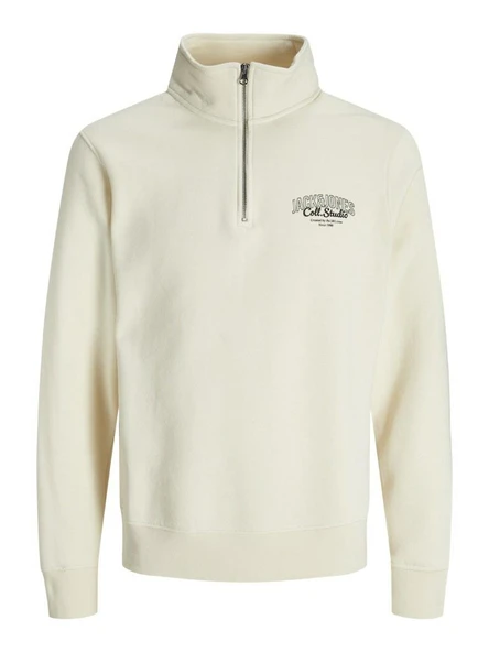 Jack Jones Makoto Halfzıp Fermuarlı Yaka Erkek Sweat 12278608 - 1