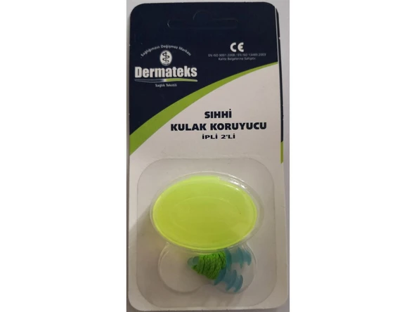 DERMATEKS SIHHİ KULAK KORUYUCU İPLİ 2'Lİ - 1