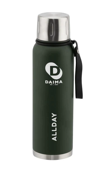 DAİMA ALLDAY TERMOS YEŞİL 1000 ML ürün görseli 1