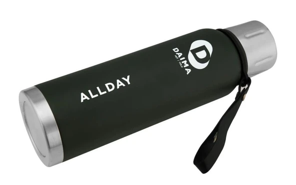 DAİMA ALLDAY TERMOS YEŞİL 1000 ML - Resim 4