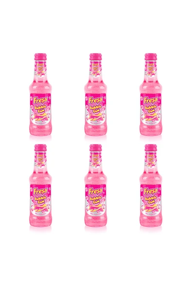 Freşa Bubble Gum Sakız Aromalı Gazoz 200 ML x 6 Adet - 4