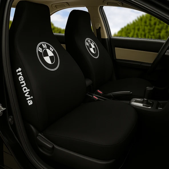 Oto Servis Tipi Penye Ön Arka Koltuk Kılıfı  BMW Uyumlu Tam Koruma Seti