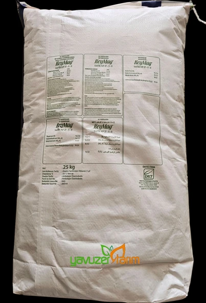 Bitki Coşturan NP Gübre ( 27-05-0 ) Yüksek A.N. Azotlu Keymag Safir 2,5 Kg - 4