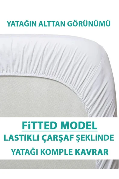 %100 Pamuklu Sıvı Geçirmez Bebek Ve Çocuk Yatak Koruyucu Alez, Park Beşik, Kreş Anaokulu Alezi - 4
