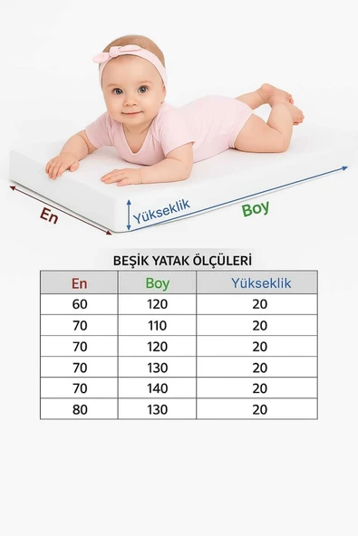 %100 Pamuklu Sıvı Geçirmez Bebek Ve Çocuk Yatak Koruyucu Alez, Park Beşik, Kreş Anaokulu Alezi - 2
