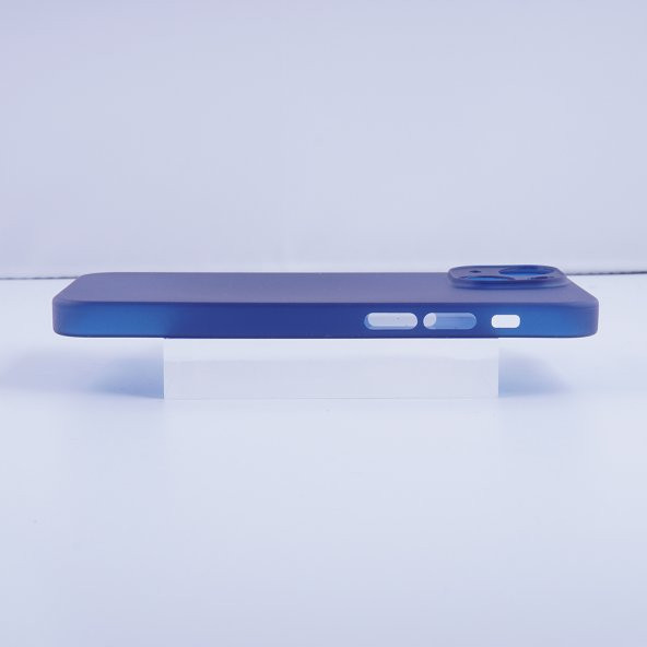 KNY Apple İphone 13 Pro Max Kılıf Ultra İnce Sert Süper PP Kapak Şeffaf - 3