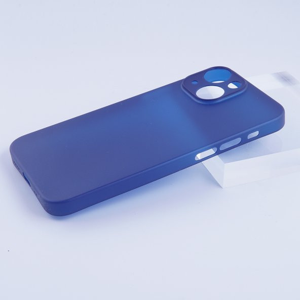 KNY Apple İphone 13 Pro Max Kılıf Ultra İnce Sert Süper PP Kapak Şeffaf - 4