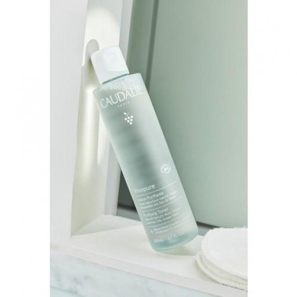 Caudalie Vinopure Clear Skin Purifying Toner 200 ml Tonik - Resim 2