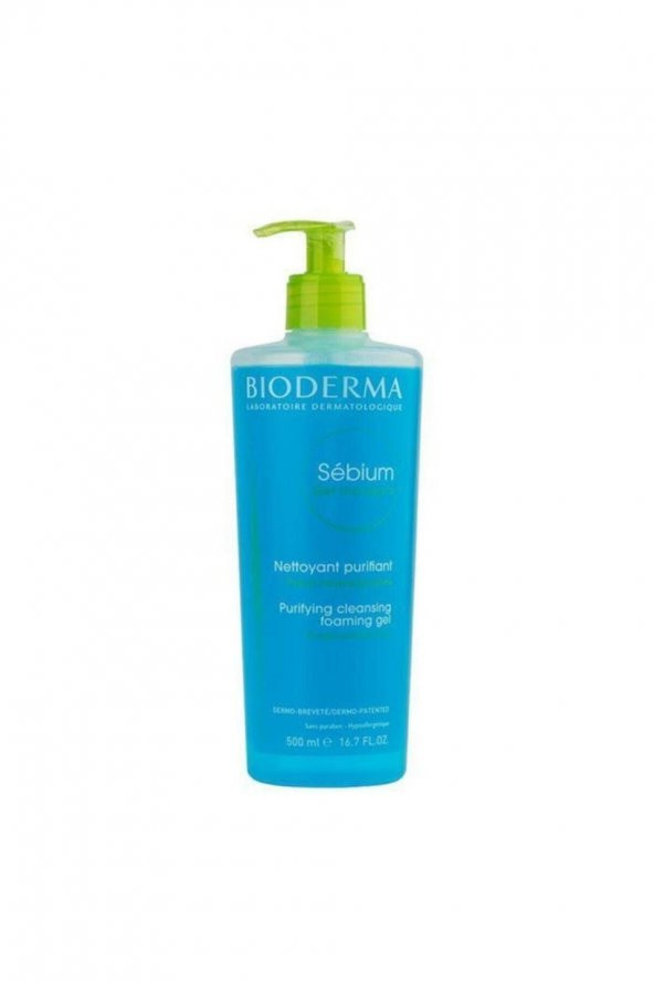 Bioderma Sebium Foaming Gel 500 ml Karma ve Yağlı Ciltler Temizleme Jeli