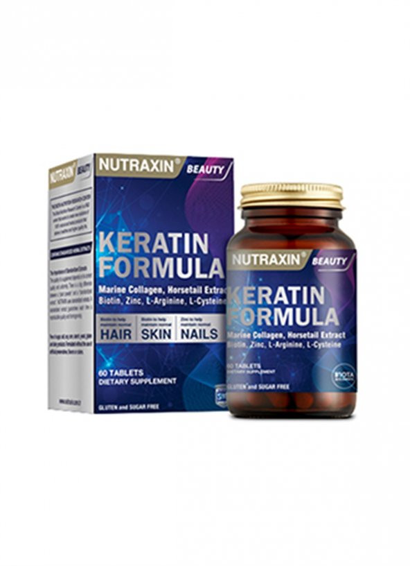 Nutraxin Keratin Formula 60 Tablet