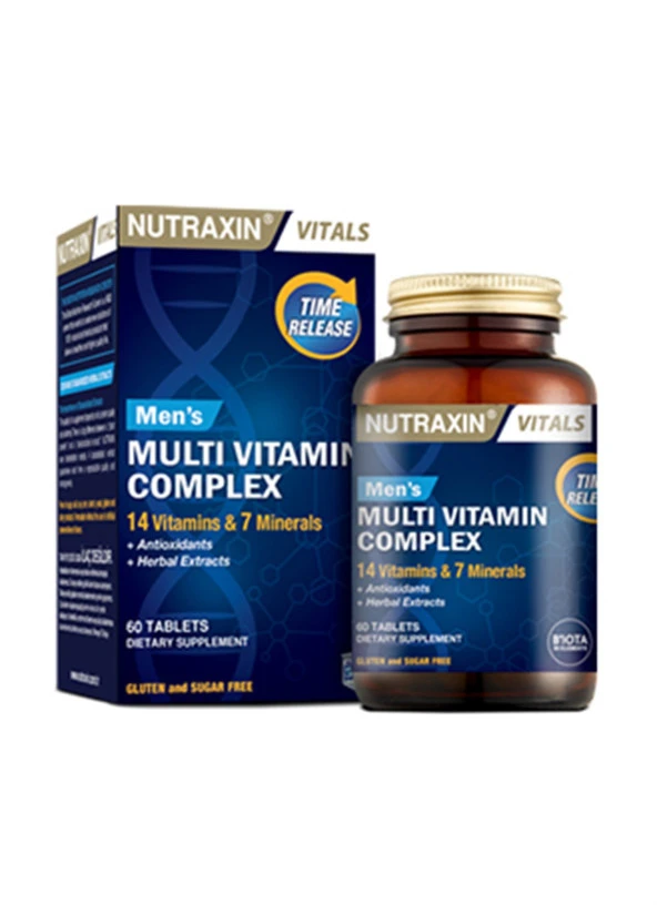 Nutraxin Multivitamin & Mineral Complex For Men 60 Tablet