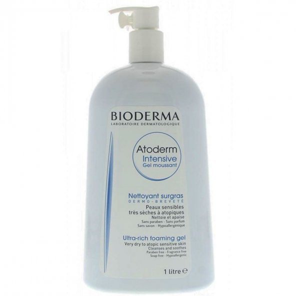 Bioderma Atoderm Intensive Temizleme Jeli 1 Litre