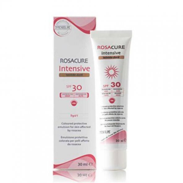 Synchroline Rosacure Intensive Tinted Dore Spf 30 30 ml Güneş Kremi