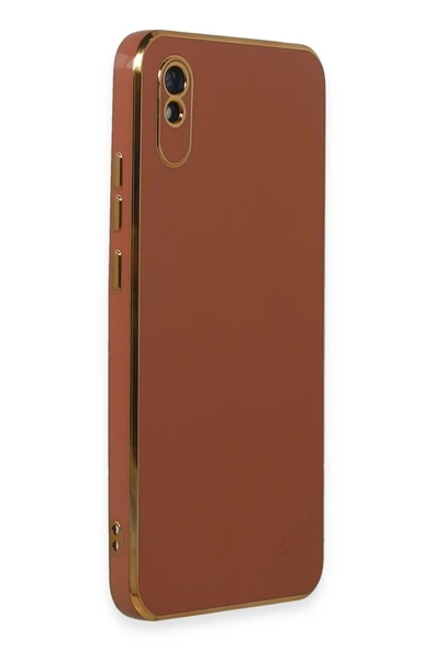 Xiaomi Redmi 9A Kılıf Volet Silikon - Kırmızı - Resim 2