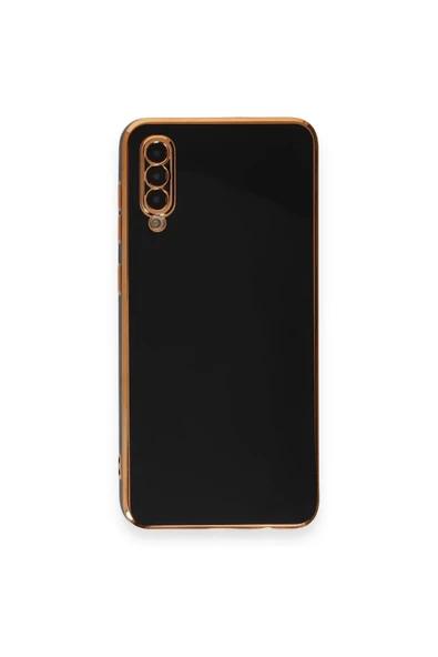 Samsung Galaxy A50 Kılıf Volet Silikon - Siyah - 2