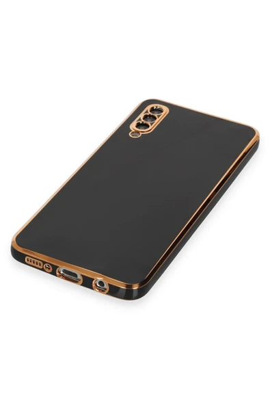 Samsung Galaxy A50 Kılıf Volet Silikon - Siyah - 4