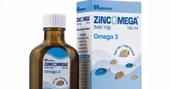 Zincomega 100 ml Balık Yağı