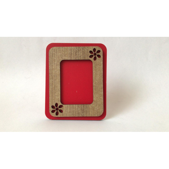 Ahşap İşlemeli Dekoratif Vesikalık Resim Çerçevesi Tekli