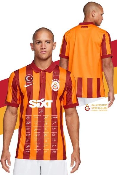 Galatasaray Orijinal Lisanslı 100. Yıl İmzalı Forma ürün görseli 1