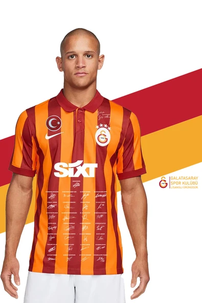 Galatasaray Orijinal Lisanslı 100. Yıl İmzalı Forma - Resim 2