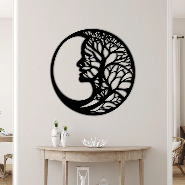 Geometrik Kadın Dekoratif dekor tablo ürün görseli