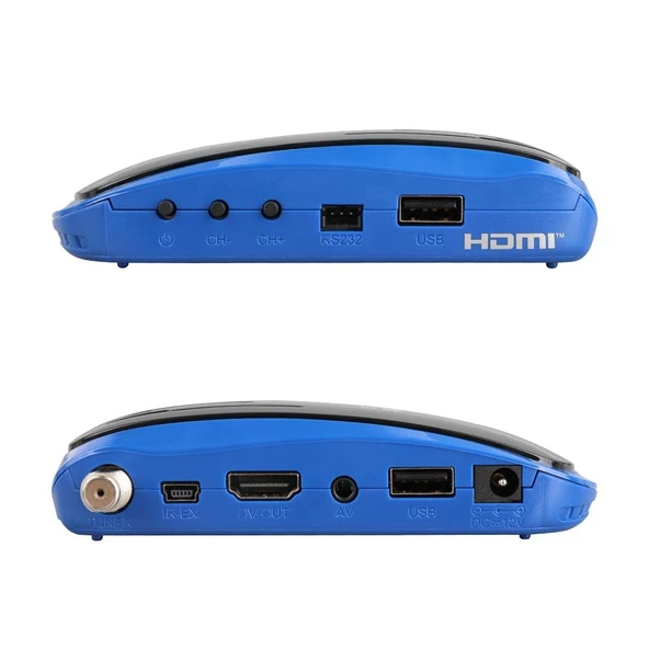 Plato Oscar Çift Usb'li Tkgs'li Full HD Uydu Alıcısı - 2