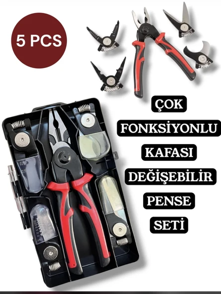 MELZO GERMANY  5 Başlıklıl Pense ürün görseli