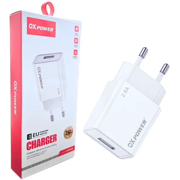 OX POWER 5V 2.6A ŞARJ ADAPTÖRÜ - 3