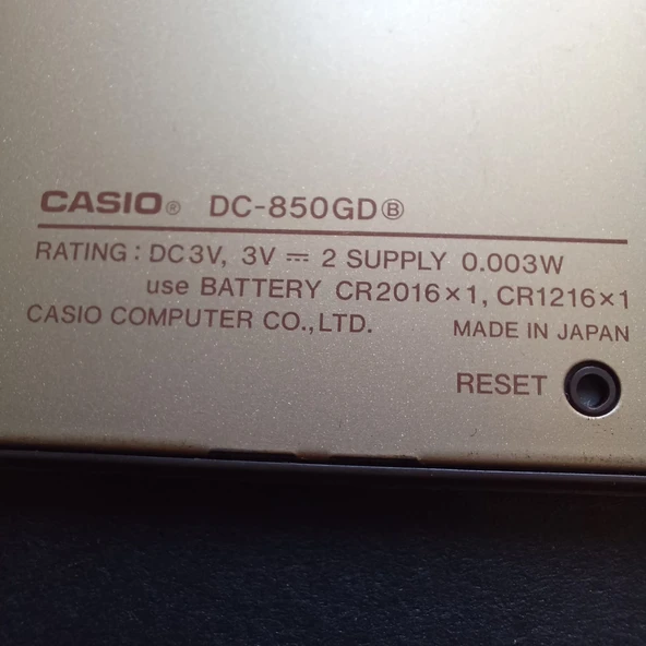 Escoines Koleksiyon 39963687336a07e8ac Koleksiyonluk Vintage Hesap Makinesi - Resim 7