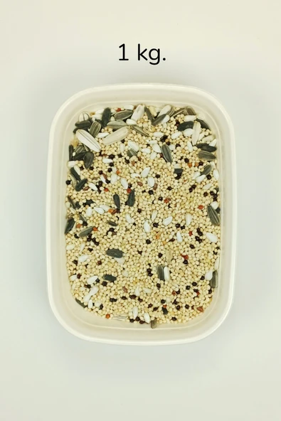 Sultan Papağanı Karışık Doğal Taze Kuş Yemi - 1 kg