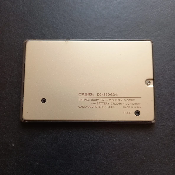 Escoines Koleksiyon 39963687336a07e8ac Koleksiyonluk Vintage Hesap Makinesi - Resim 2