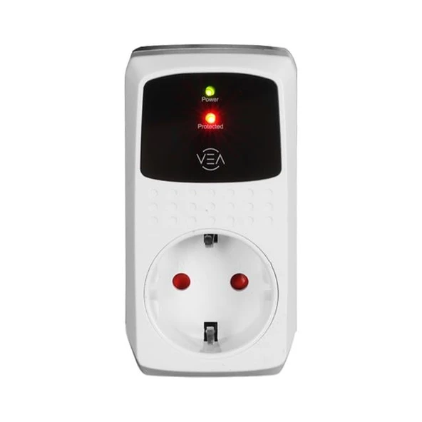 Vea VE-25532 16A 4000W Tekli Akım Korumalı Priz Aşırı Yüksek Gerilim - 2